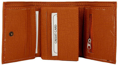 

I IRED Men Brown Denim Wallet(13 Card Slots), Good brown