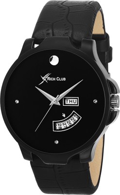 Rich Club RC-0007 Black Classy Dial With Day And Date Display Watch  - For Men   Watches  (Rich Club)