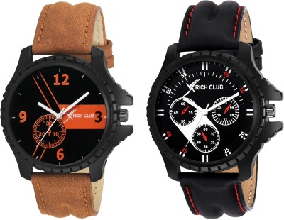Rich Club Combo Of Two Casual And Party Wear Watch  - For Men   Watches  (Rich Club)