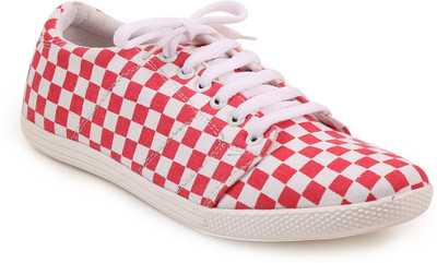 

Quarks Canvas Shoes For Men(Pink)