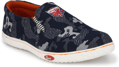 

Eego Italy Canvas Shoes For Men(Black