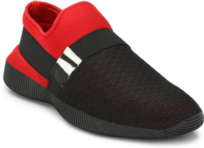 

Eego Italy Slip On Sneakers For Men(Black, Red