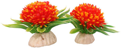 

SRI Fish Aquarium Decorative Artificial Small Flower Laterite Planted Substrate(Multicolor)