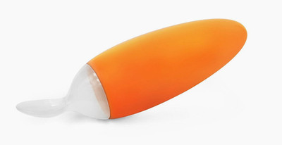 

Boon Squirt Silicone Baby Food Dispensing Spoon - 100 ml(Orange)