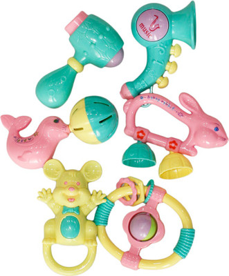 

Toys Factory Musical Rattles Rattle(Multicolor)