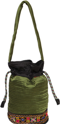 

INDICRAFTS STUDIO MASTANI Sling Bag(Black, 9 L)