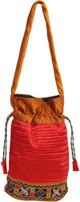 

INDICRAFTS STUDIO MASTANI Sling Bag(Brown, 9 L)