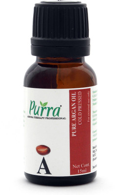 

Purra Moroccan Argan Oil Cold Pressed Carrier Oil for Face, Hair, Nails, Anti Aging, Anti Oxidant Moisturizing-15 Ml(15 ml)