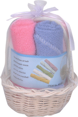 

GoodStart Hosiery Cotton 227 GSM Face Towel(Pack of 5, Multicolor)