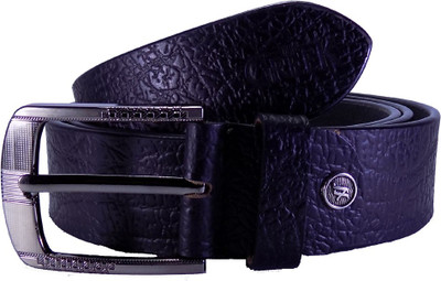 

The GreeK Men Party, Casual Black Genuine Leather Belt