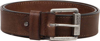

Flying Machine Men Casual Brown Genuine Leather Belt