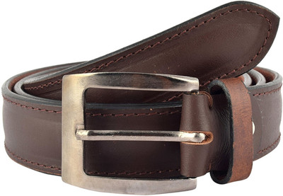 

cevelj Men Brown Genuine Leather Belt