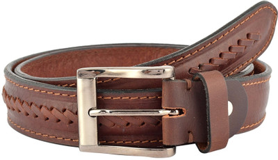 

cevelj Men Brown Genuine Leather Belt