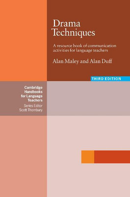Drama Techniques(English, Paperback, Maley Alan)