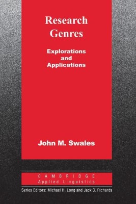 Research Genres(English, Paperback, Swales John M.)