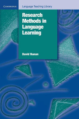 Research Methods in Language Learning(English, Paperback, Nunan David)