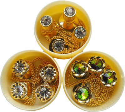 TLO jeans Button 00860 Stone, Brass Buttons(Pack of 12)