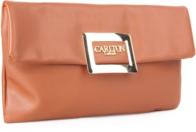 

Carlton London Casual Tan Clutch