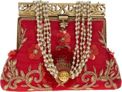 

TARUSA Party Red Clutch