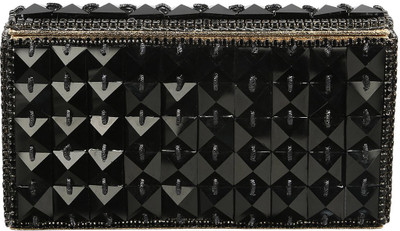 

The Indian Handicraft Store Party Black Clutch