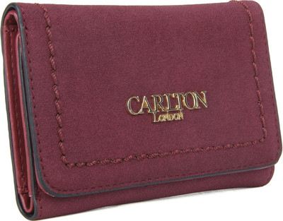 

Carlton London Casual Maroon Clutch