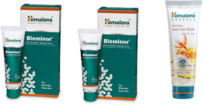 

Himalaya bleminor, fairness kesar face wash(Set of 3)