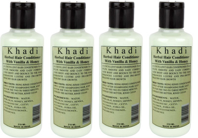 Flipkart - Khadi Herbal Vanila & Honey Hair Conditioner(840 ml)