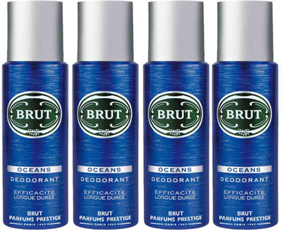 

Brut DEO Body Spray - For Men(800 ml, Pack of 4)