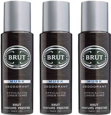 

Brut MUSK Body Spray - For Men(600 ml, Pack of 3)