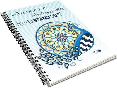 

Kids Gallore A5 Notebook(Wiro, Hardbound, Navy Blue)