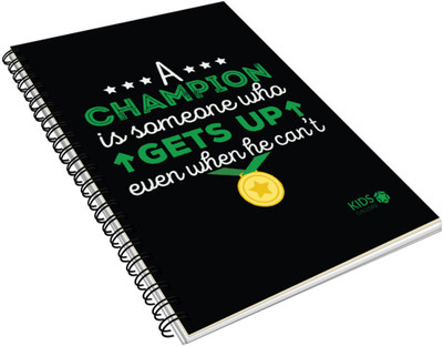

Kids Gallore A5 Notebook(Wiro, Hardbound, Black)