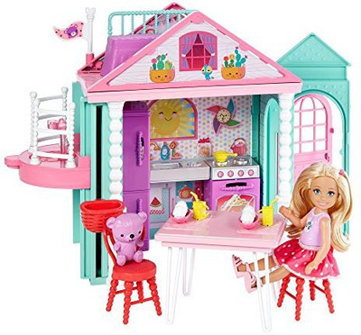 

Generic Barbie Club Chelsea Playhouse Playset(Multicolor)