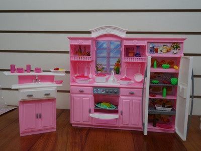 Generic Barbie Size Dollhouse Furniture - My Fancy Life Kitchen Play Set(Multicolor) available at flipkart for Rs.4559
