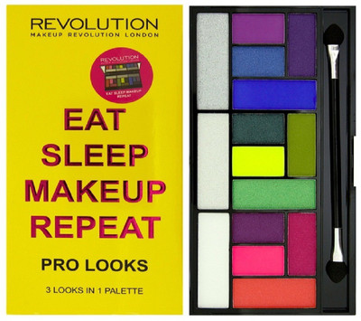 

Makeup Revolution Pro Looks Palette - EatSleepMakeupRepeat 13 g(Multicolor)