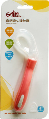 

Toys Factory Silicon Spoon ( In Many Colours ) - Silicon(Pink, White)