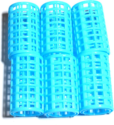

Pin to Pen Imported 36mm Jumbo Hair Curler set of 6 Hair Curler(Blue)