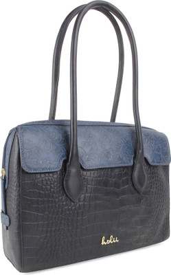 Holii Hand-held Bag(Black, Blue)