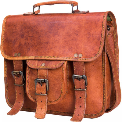 

urban leather Messenger Bag(Tan)