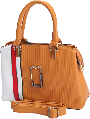 

DAKS Hand-held Bag(Tan, White)