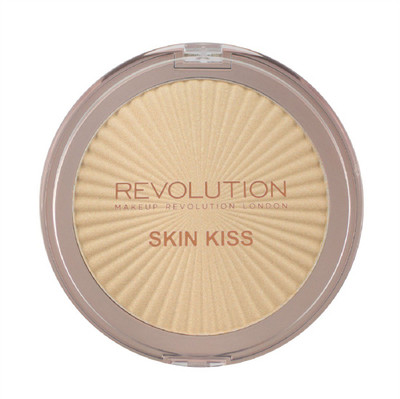 

Makeup Revolution Skin Kiss Golden Kiss Highlighter(Multicolor)