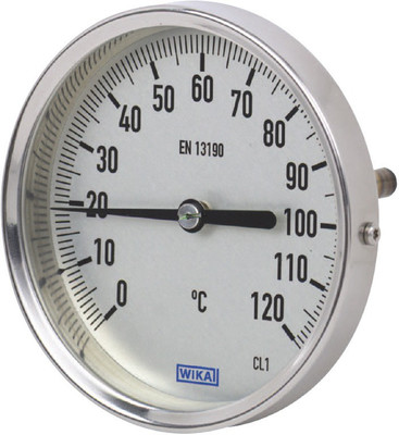 

Wika A52.063/4 Range 0 to 100 °C Temperature Gauge Hydrometer
