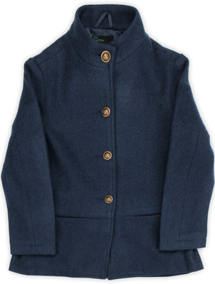 

United Colors of Benetton Full Sleeve Solid Baby Girls Jacket, 37c
