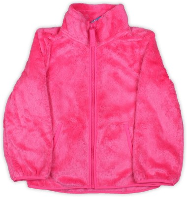 

The Children's Place Full Sleeve Solid Baby Girls Jacket, 1001