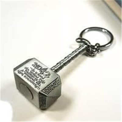 

Zyamalox Original Imported Marvel Merchandise Superhero Thor Heavy And Pure Metal Alloy Keychain (Grey) Precise Detailling Key Chain