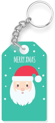 

Giftsmate Printed Santa Claus keychain Key Chain