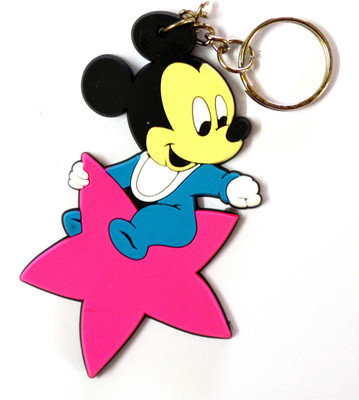 

Pin to Pen Mickey Star Keychain Key Chain