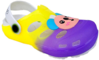 

HALO NATION Boys & Girls Slip-on Clogs(Yellow