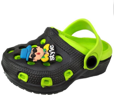 

VShine Boys & Girls Slip-on Clogs(Black