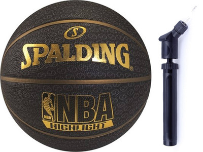 

SPALDING Fast S HighLight Series + Ball Pump Combo Basketball Kit