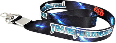 

Blue Aura Transformer Keychain With Lock Id Holder Lanyard(multi)